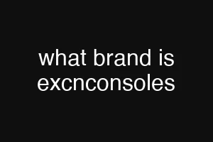 what brand is excnconsoles
